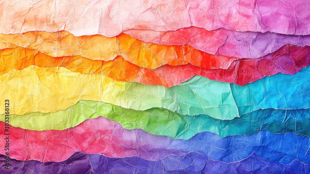 custom made wallpaper toronto digitalColorful Crinkled Paper Background for Creative Projects