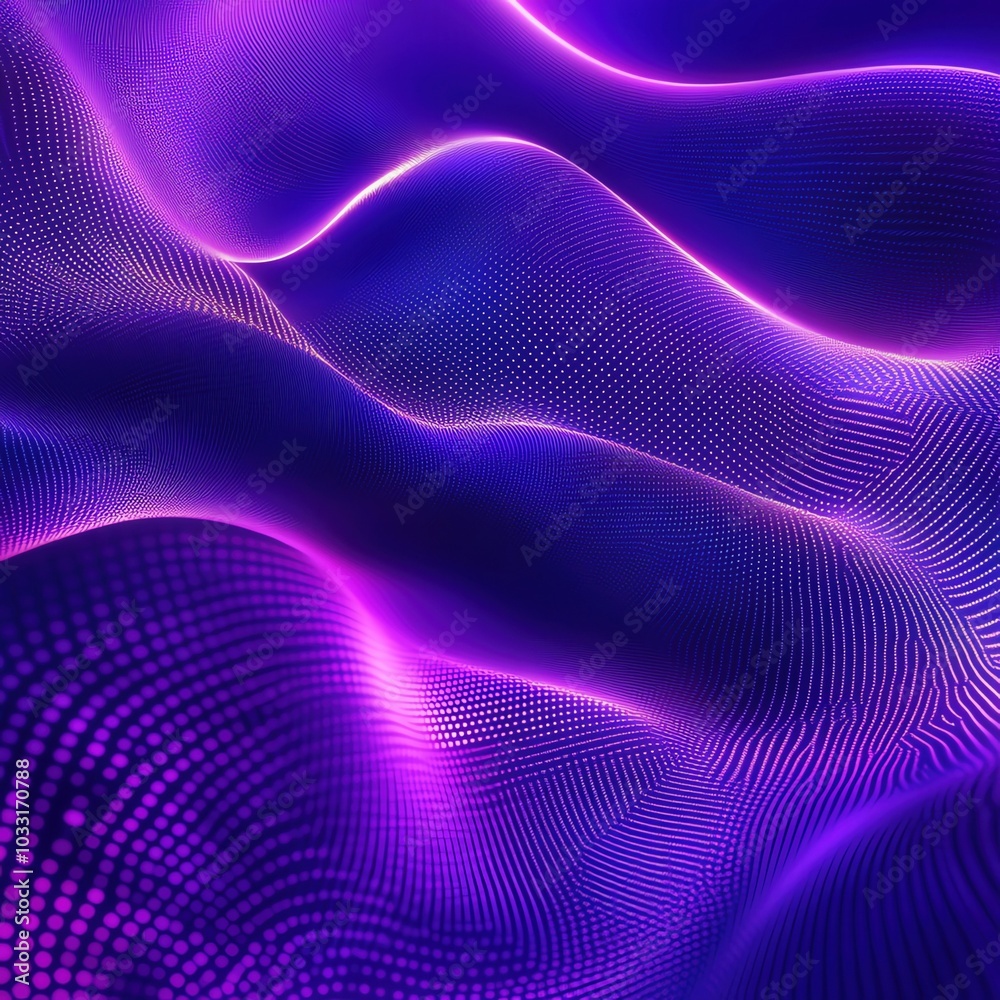 Big Neon Wave Background Big Neon Wave Background