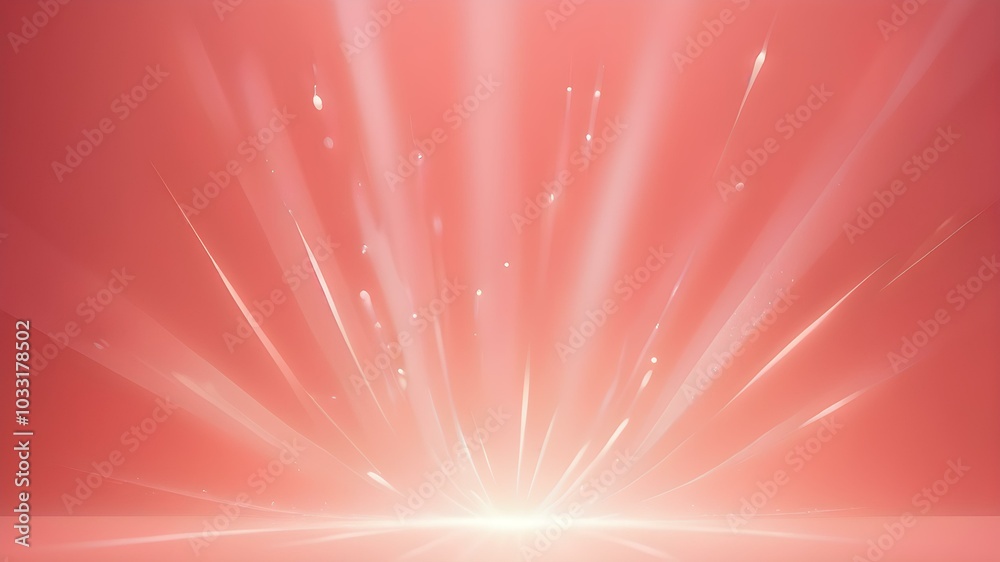 A bright coral pink background with subtle light flares, creating a playful and trendy mood
A bright coral pink background with subtle light flares, creating a playful and trendy mood