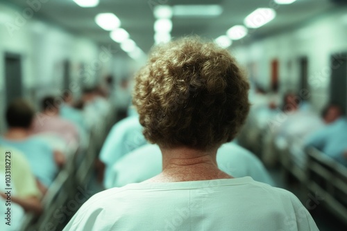 A bustling emergency room filled with patients in beds, illustrating the profound burden that illness places on both individuals and healthcare systems.