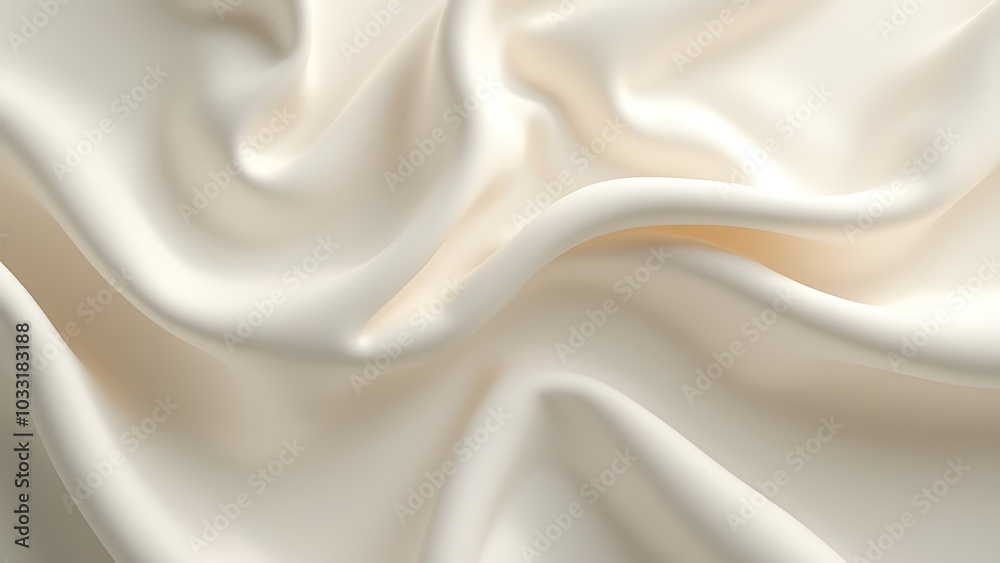 Fototapeta premium White lotion beauty skincare cream texture cosmetic product background