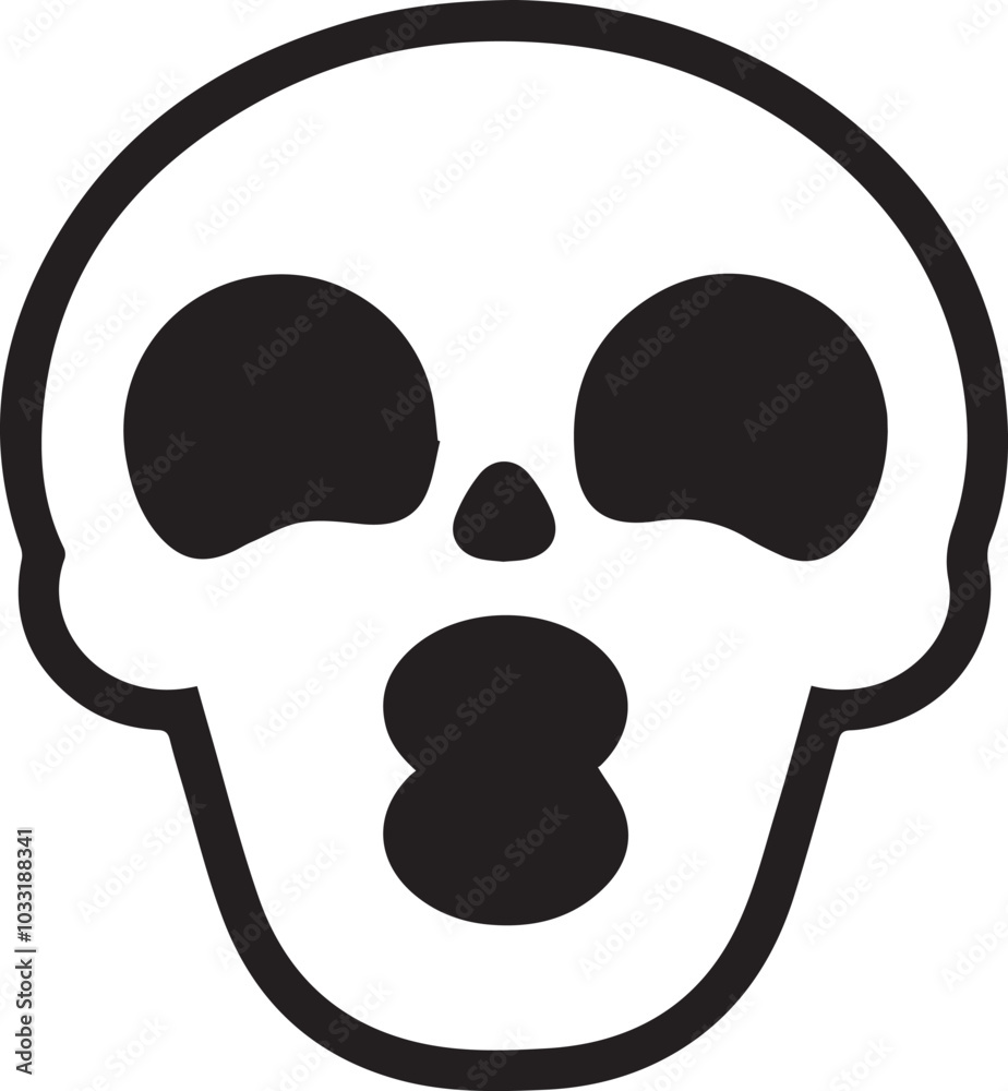 Skull icon symbol vector image illustration
Skull icon symbol vector image illustration
