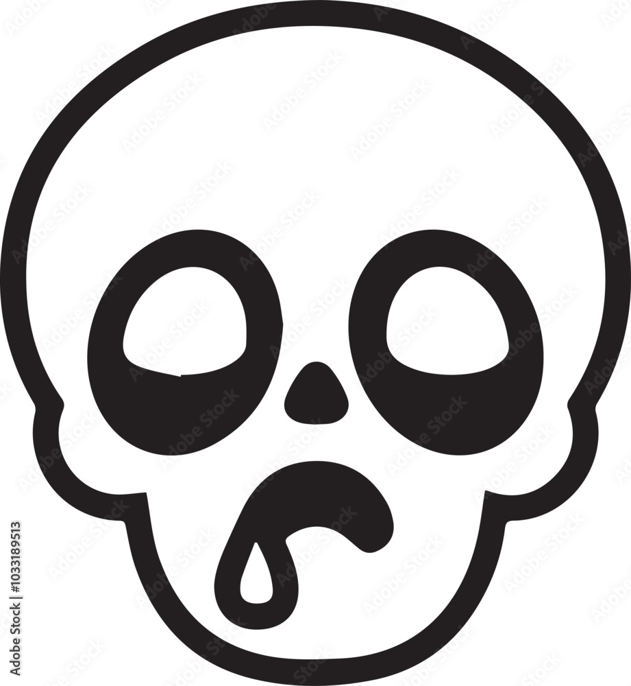 Skull icon symbol vector image illustration
Skull icon symbol vector image illustration
