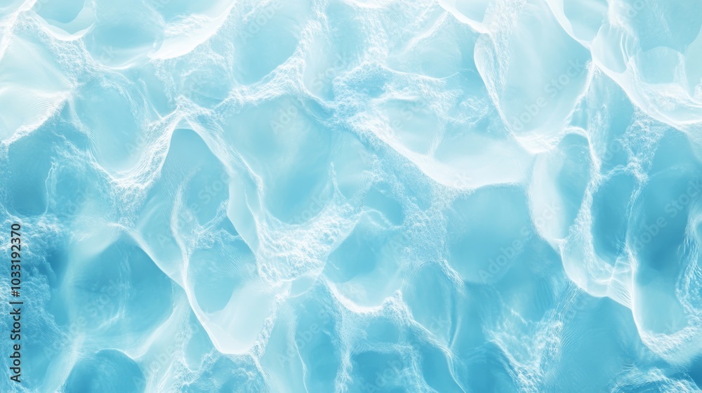 Obraz premium Mesmerizing blue ocean waves, a stunning display of nature's power and beauty