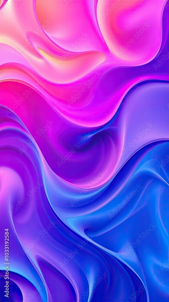 Mobile wallpaper, Vibrant Neon Abstract Background with Cosmic Elements Mobile wallpaper, Vibrant Neon Abstract Background with Cosmic Elements