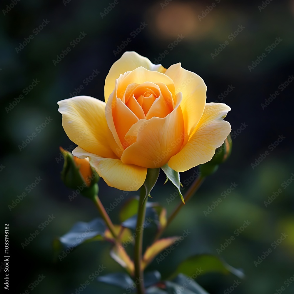 Yellow Rose Flower Full Of Vibrancy Grace image Yellow Rose Flower Full Of Vibrancy Grace image