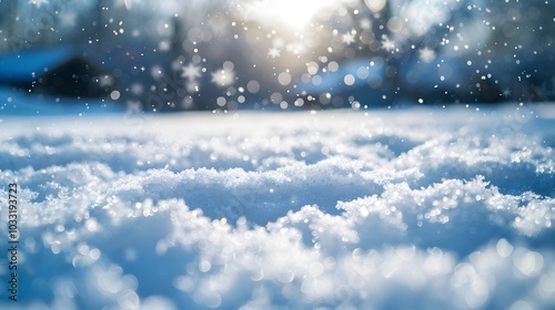 Snow. Realistic snow overlay background. Snowfall, snowflakes in different shapes and forms