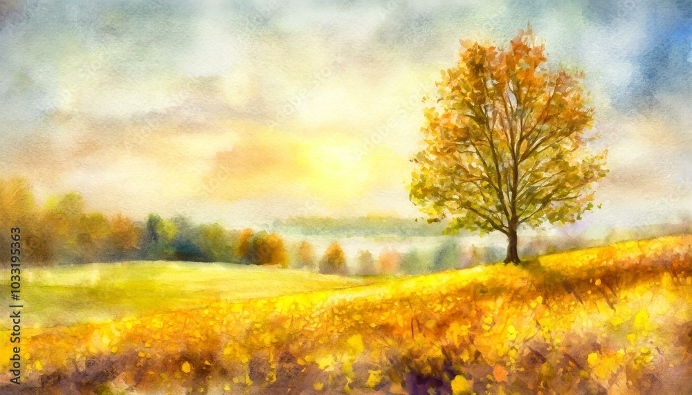 Fototapeta premium Autumn park