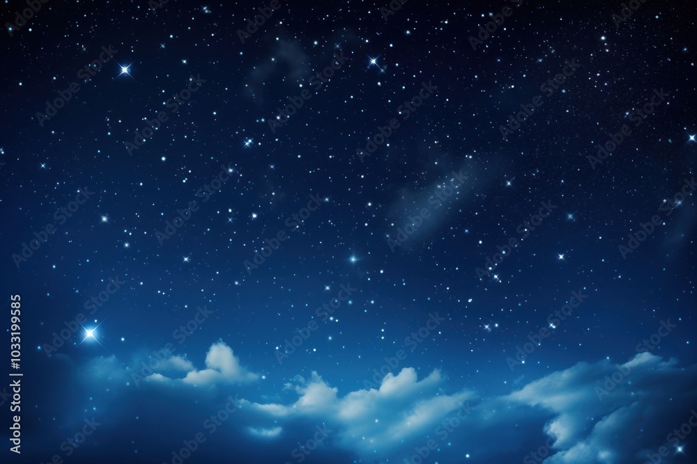 Fototapeta premium Night sky backgrounds astronomy.