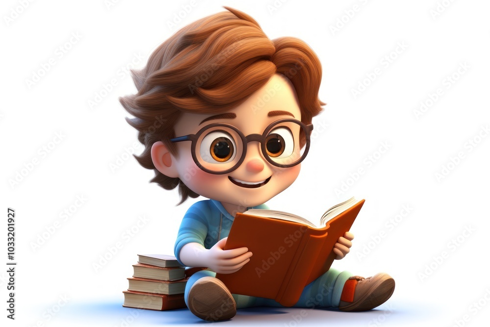 Reading publication cartoon book. Reading publication cartoon book.