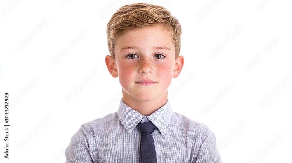 Portrait of a Young Boy in a Tie Portrait of a Young Boy in a Tie
