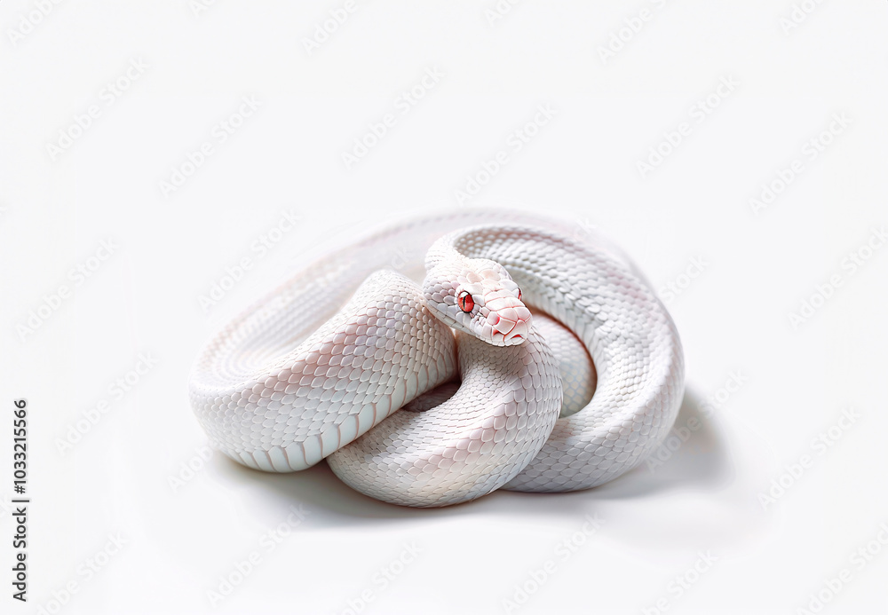 Fototapeta premium 白蛇
