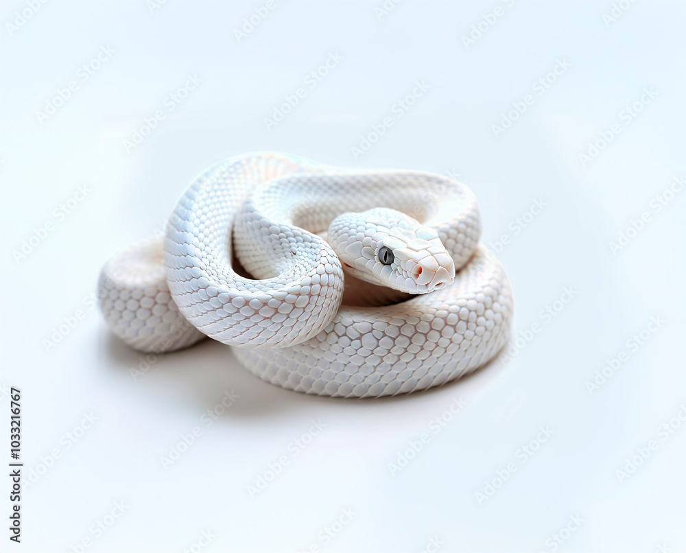 Fototapeta premium 白蛇