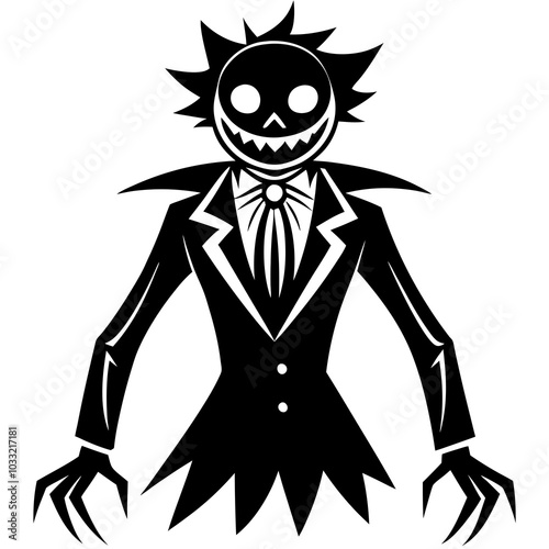 halloween monster cartoon