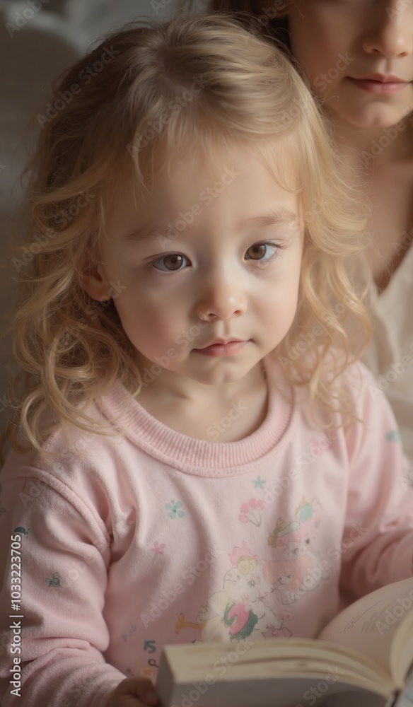 zoe - Gentle Young Girl in Pink Sweater, Embodying Childhood Softness and Innocence zoe - Gentle Young Girl in Pink Sweater, Embodying Childhood Softness and Innocence