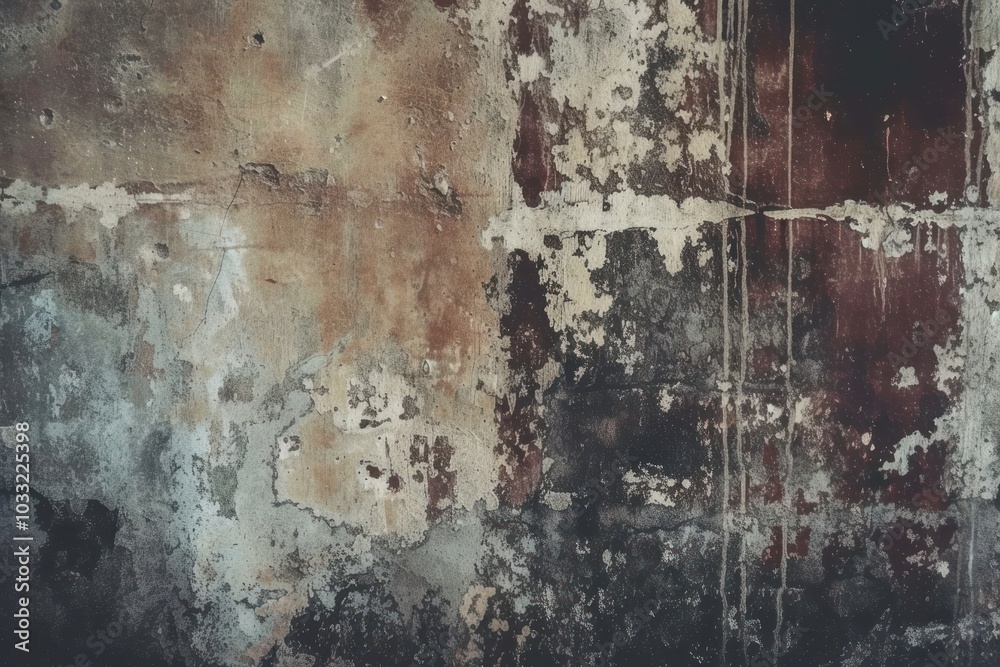 Obraz premium Grunge backgrounds wall deterioration.