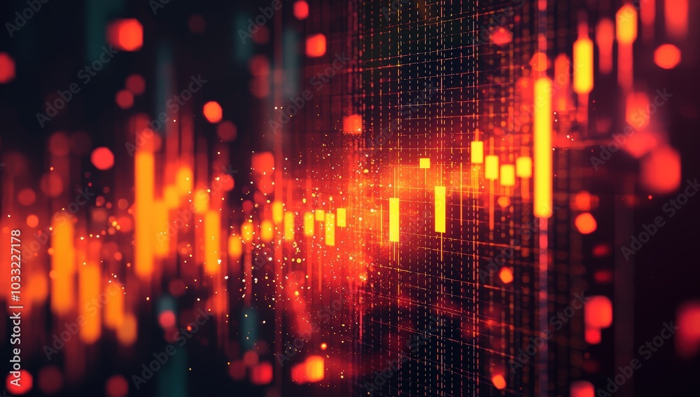 Abstract data visualization Abstract data visualization