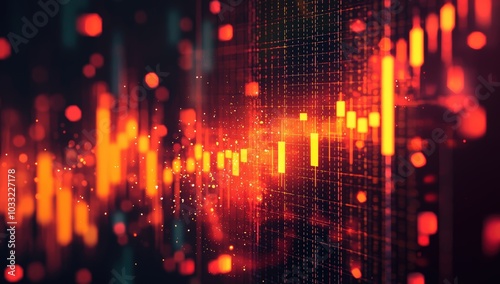 Wallpaper Mural Abstract data visualization Torontodigital.ca