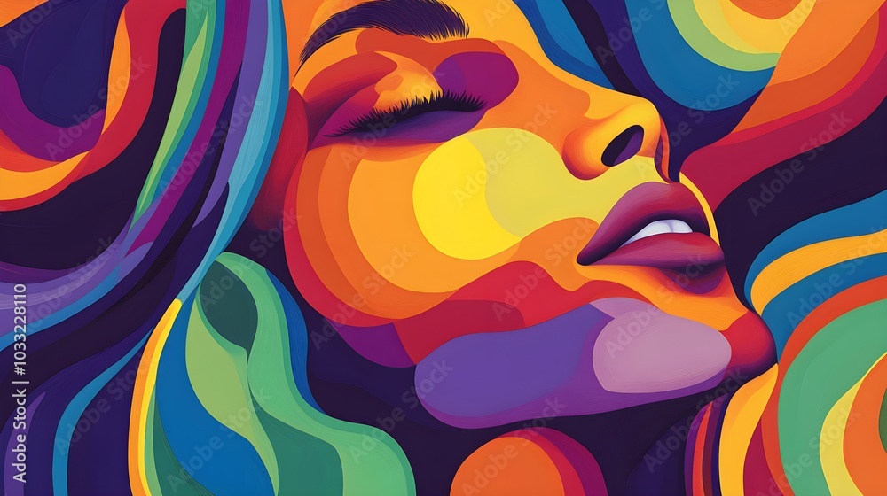 desire with sensual, alluring colors and seductive shapes. groovy graphic desire with sensual, alluring colors and seductive shapes. groovy graphic