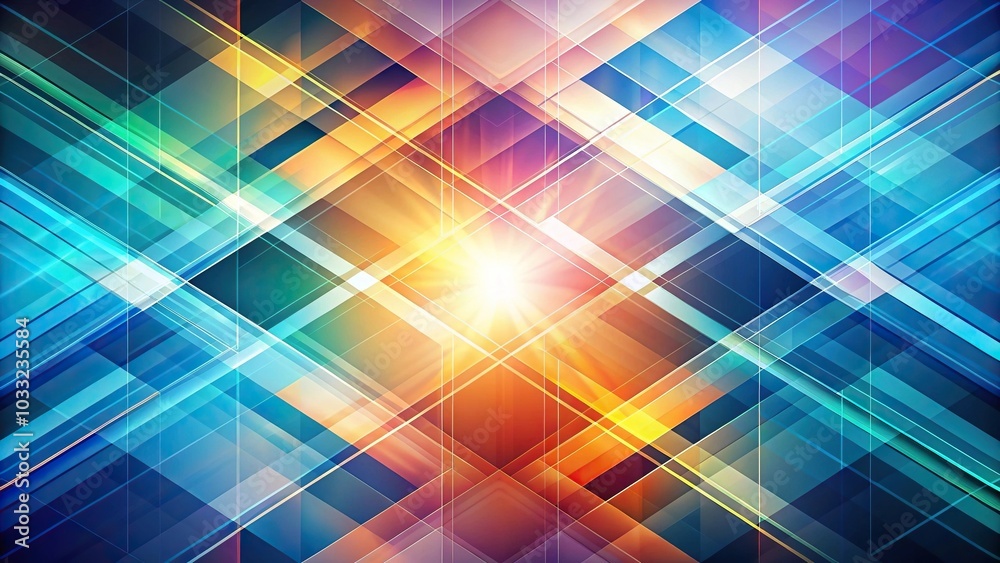 Abstract background with geometric elements Abstract background with geometric elements