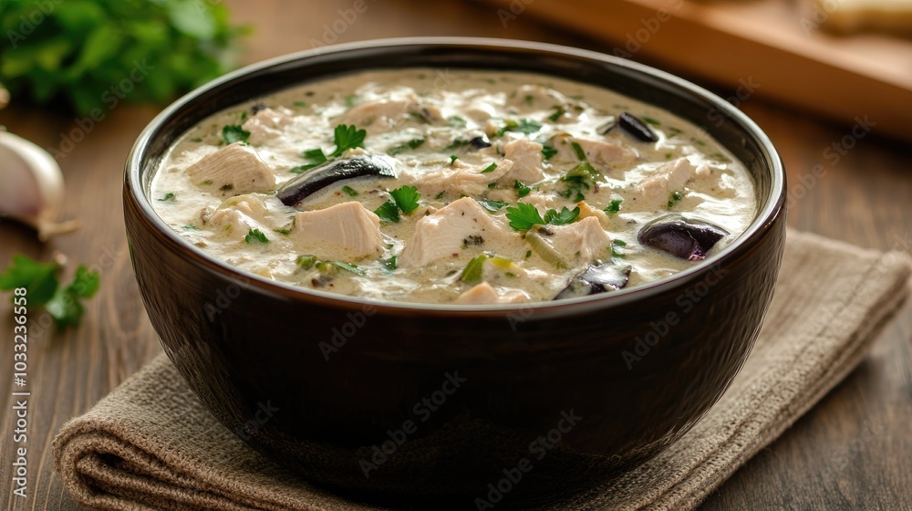 Creamy Thai Chicken Curry in a Bowl Creamy Thai Chicken Curry in a Bowl