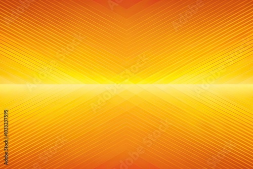 Abstract background with yellow orange gradient and leading lines