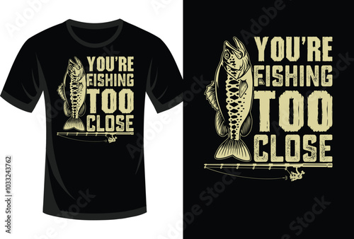 fishing t-shirt vector design vintage t shirt design for man