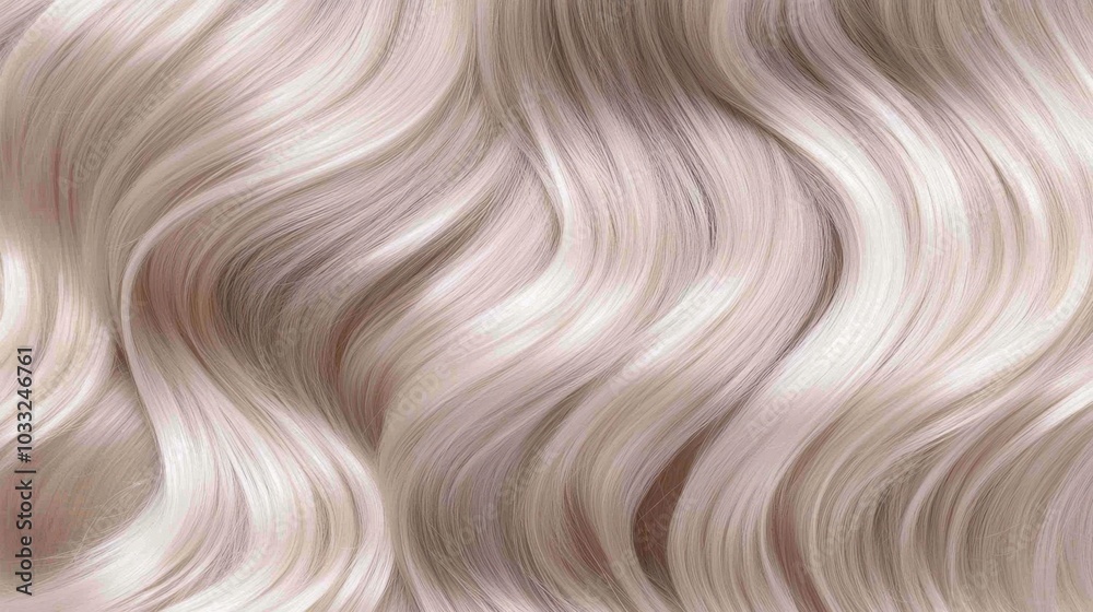 Detailed close-up of wavy blonde hair with soft light reflecting off the strands, creating a luxurious texture. Detailed close-up of wavy blonde hair with soft light reflecting off the strands, creating a luxurious texture.