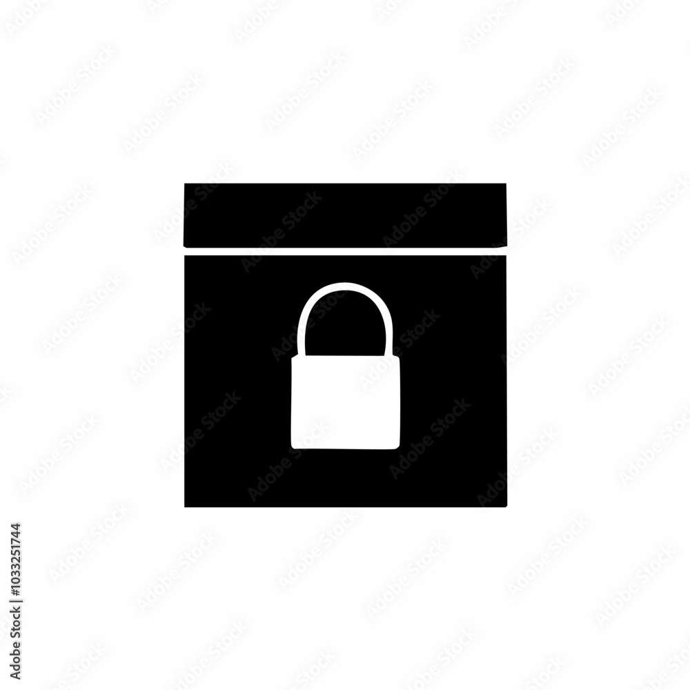 Padlock Icon Logo Design Vector Template And Illustration Sign And Symbol Padlock Icon Logo Design Vector Template And Illustration Sign And Symbol