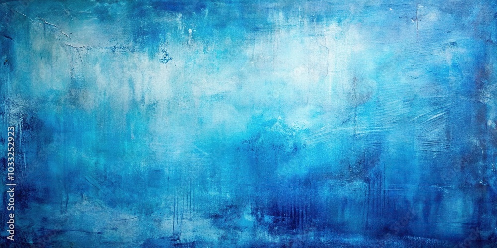 blue abstract oil painting with aerial view blue abstract oil painting with aerial view