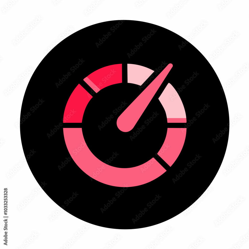 Speedometer sign illustration Speedometer sign illustration