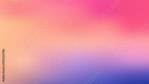 Abstract Gradient Background Pastel Colors Blurred Soft