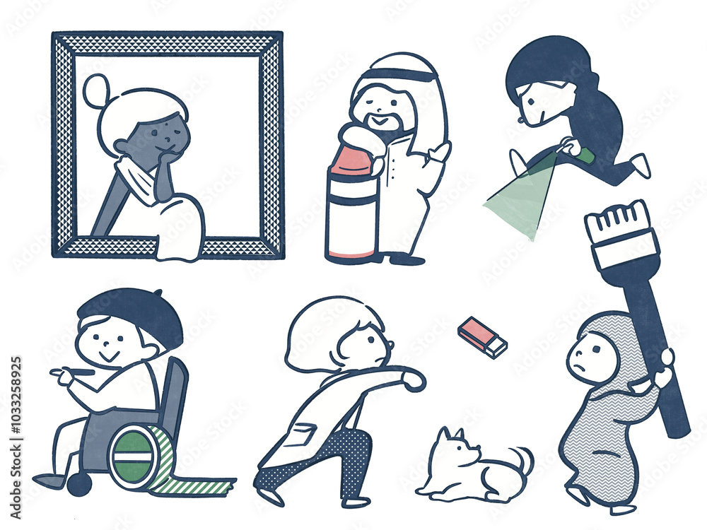 色んなイラストレーター 色んなイラストレーター