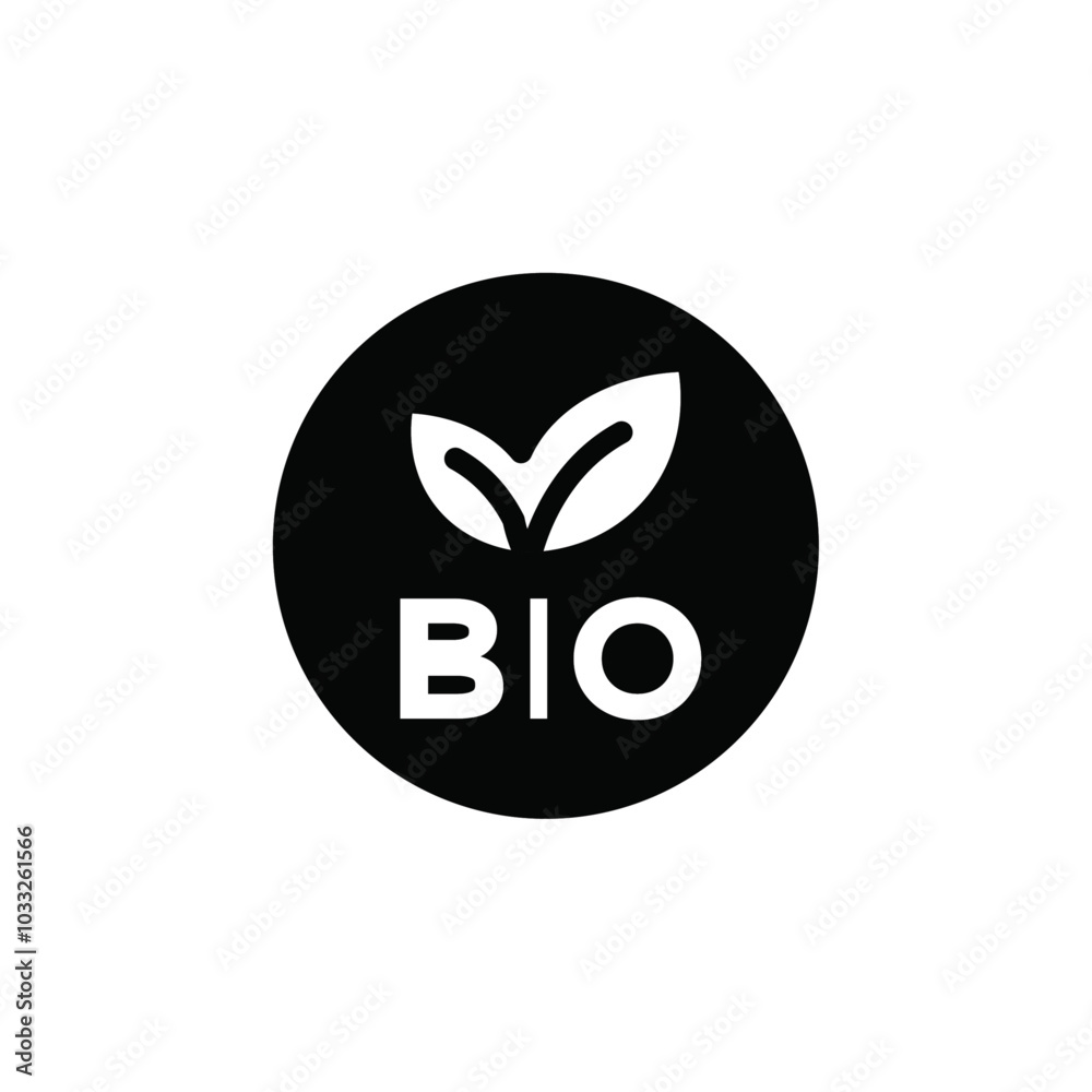 Obraz premium Bio vector icon web design in vector