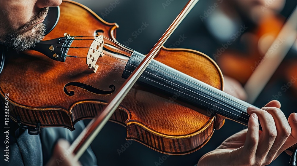 A Close-Up View of a Violinist's Hand Holding the Bow of a Violin A Close-Up View of a Violinist's Hand Holding the Bow of a Violin