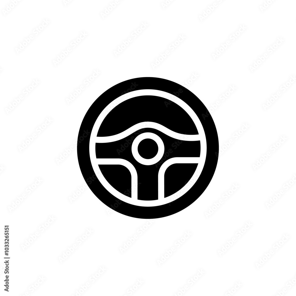 car Steering wheel icon web design in vector car Steering wheel icon web design in vector