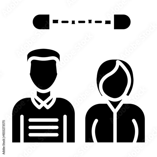 Codependency Vector Icon Style