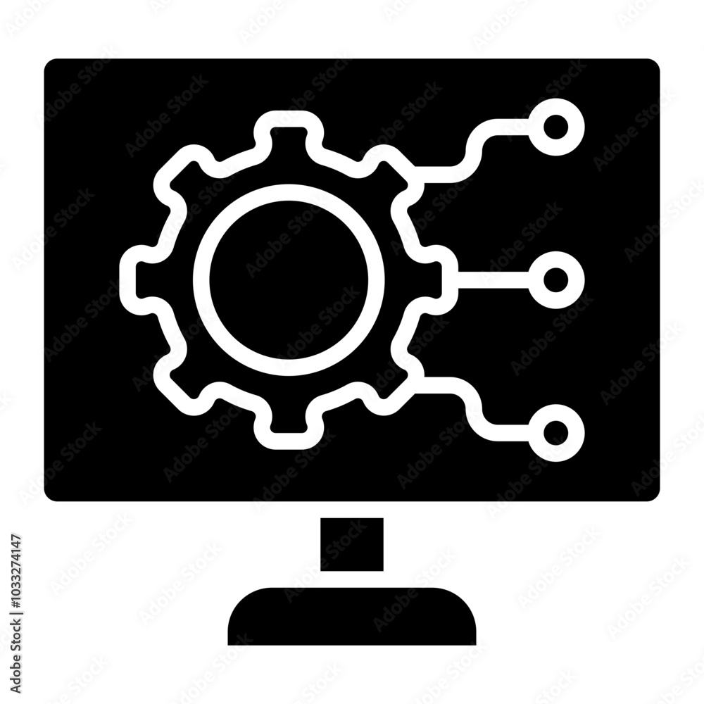 Programmable Automation Vector Icon Style
