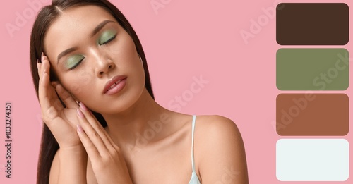 Young Asian woman with styl...