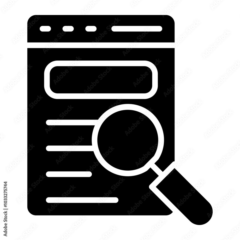 Disclosure Vector Icon Style Disclosure Vector Icon Style