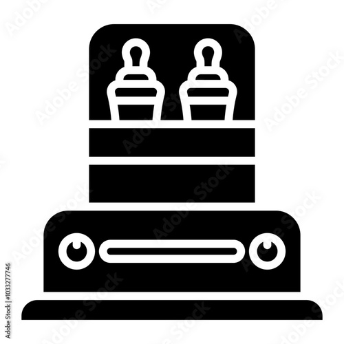 Bottle warmer Vector Icon Style