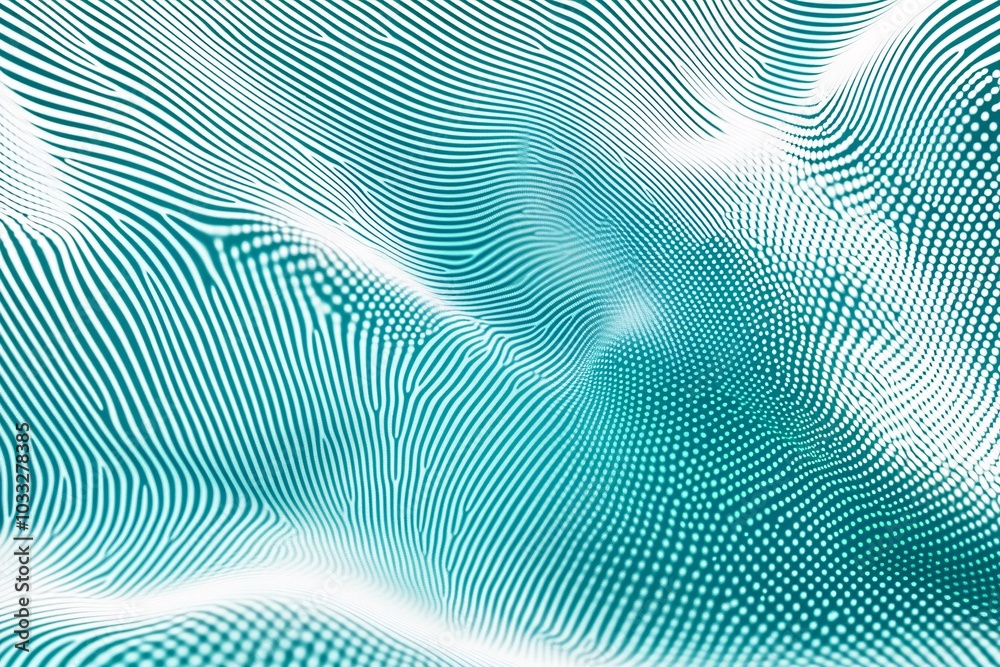 Abstract Blue and White Geometric Patterns: Digital Art Abstract Blue and White Geometric Patterns: Digital Art