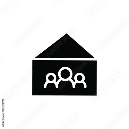 roommates icon web design in vector