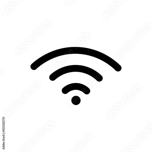 Wifi signal icon web design in vector