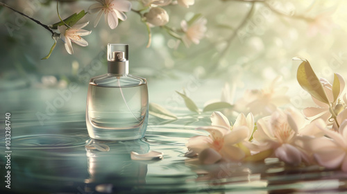 https://s.mj.run/fqa38AmKfH0 product photography, perfume bottle in a water surface, with flowers, foggy, soft shadows and light --ar 16:9 --style raw Job ID: 81f44dd2-3f60-4708-ab4b-8f90ea27701b photo