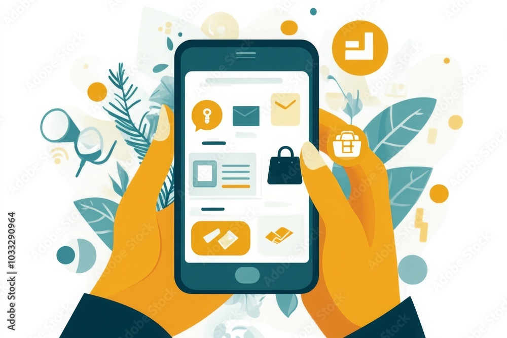 Shop online with ease and convenience from your smartphone Shop online with ease and convenience from your smartphone