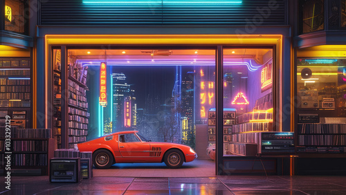 Retro CDDVD Storefront: Bringing Nostalgia into the Future photo