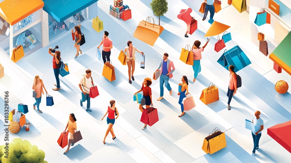 Shopaholics in the City. Shopaholics in the City.