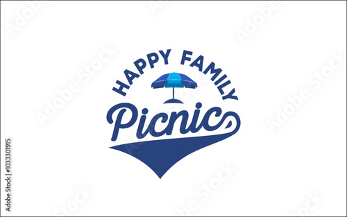 Illustration graphic vector of family picnic time design template