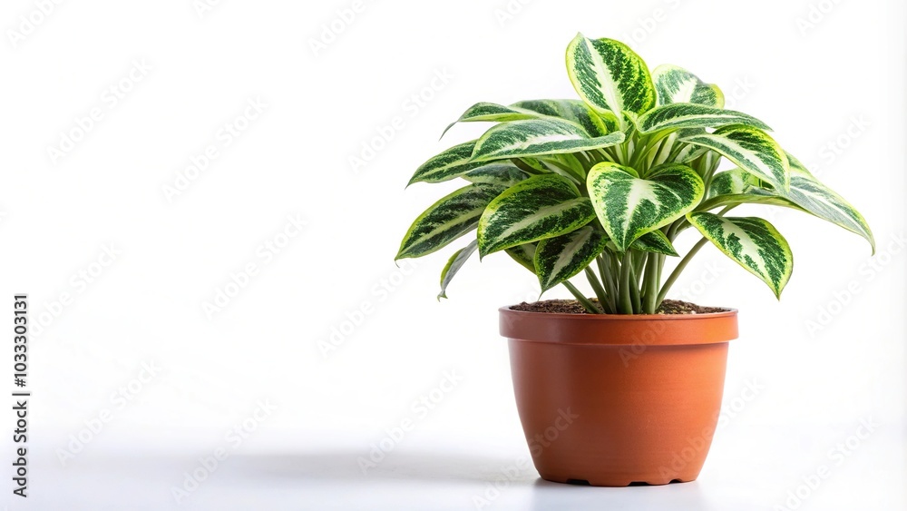 Obraz premium Boldo leaf green plant isolated on white background, used for tea and medicinal products